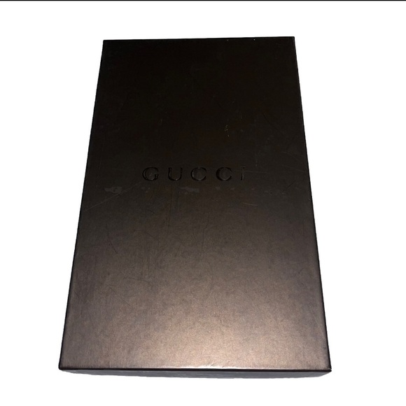 GUCCI sandals Tom Ford snakehead 7 python slingback heels leather black gold box - Picture 13 of 13